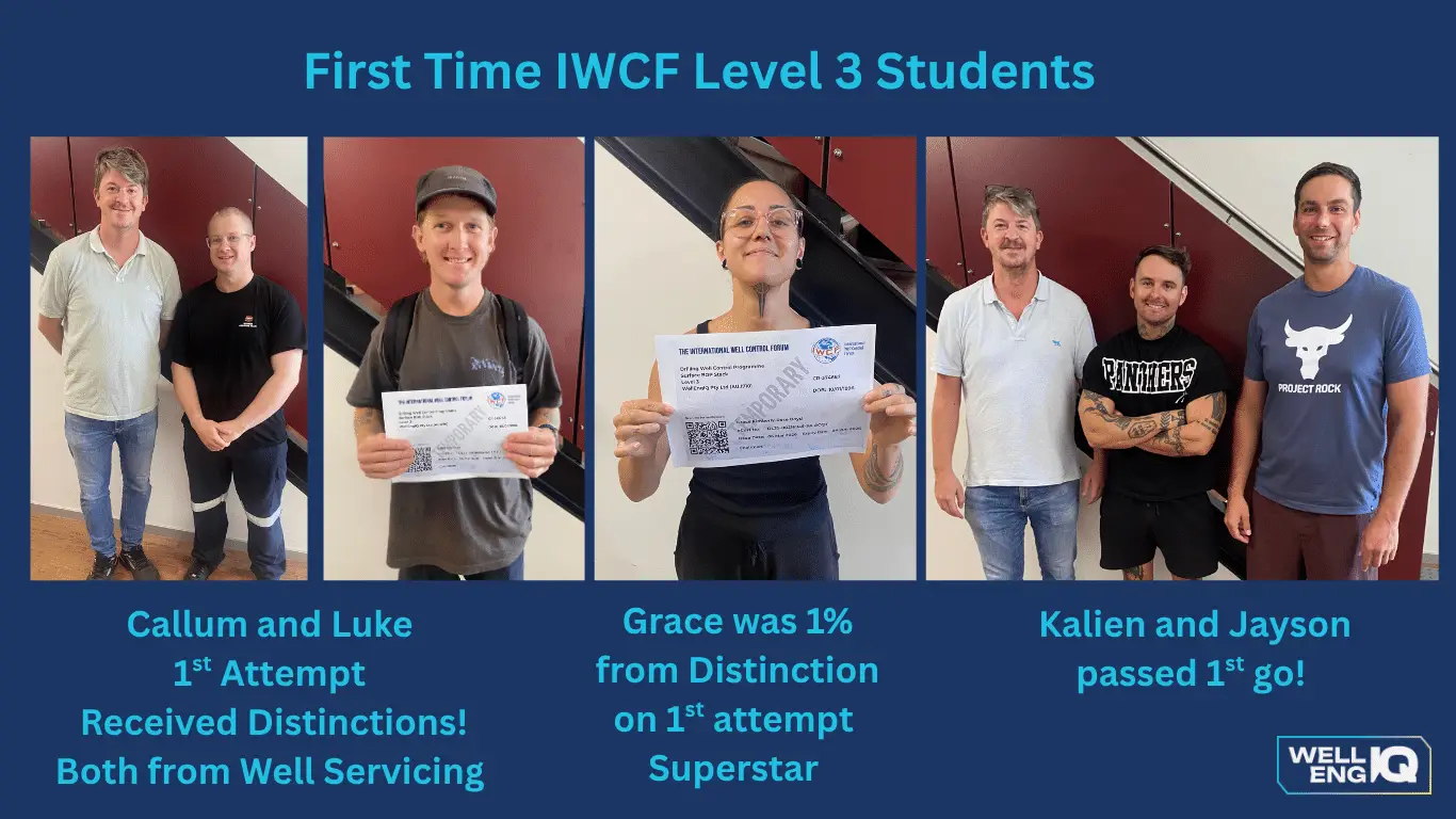 First Time IWCF Level 3 Students Pg 2